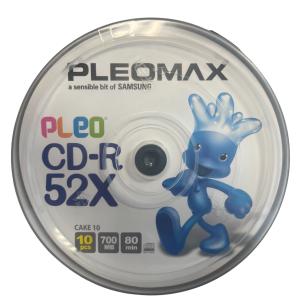 Samsung CD-R 80 min 700 mb 52x Pleomax 10-pack