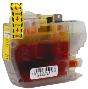 Tusz Brother LC-3619 zamiennik - 1500 stron (Żółty)