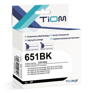 Tusz do HP 651BK 22ml Czarny