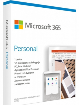Microsoft Office 365 Personal 1 stanowisko 1 rok