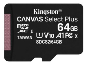 Karta Kingston Canvas Select Plus MicroSD 64 GB