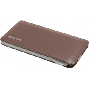Power Bank skórzany Platinet 6000mAh brązowy