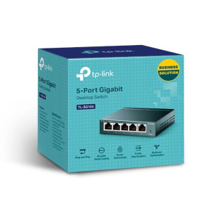 TP-Link 5p TL-SG105 Metal (5x10/100/1000Mbit)