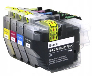 Tusze Brother LC-3219 XL zamienniki - 3000 stron (Komplet)