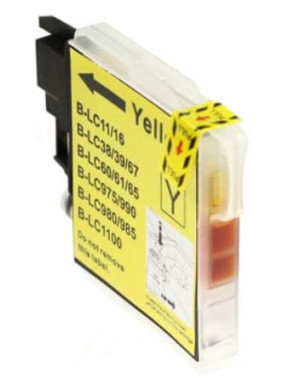 Tusz Brother LC-1100 XL zamiennik (Żółty)