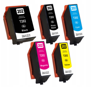 Tusze Epson 202 XL zamienniki (Komplet)