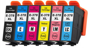 Tusze Epson 378 XL zamienniki (Komplet)