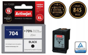 Tusz ActiveJet do HP 704 XL (Czarny)