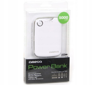 Omega Power Bank 5000mAh do telefonów i tabletów