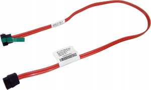 Kabel SATA III 6Gb/s 45cm czerwony