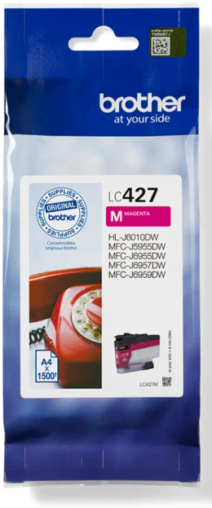 Tusz Brother LC-427M - 1500 stron (Magenta)