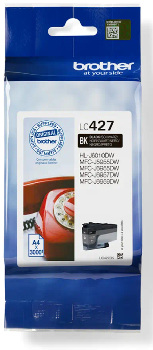 Tusz Brother LC-427BK - 3000 stron (Czarny)