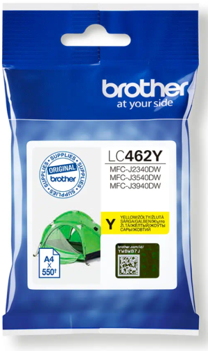 Tusz Brother LC-462Y - 550 stron (Żółty)