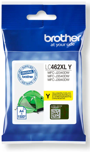 Tusz Brother LC-462Y XL - 1500 stron (Żółty)