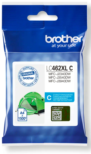 Tusz Brother LC-462C XL - 1500 stron (Niebieski)