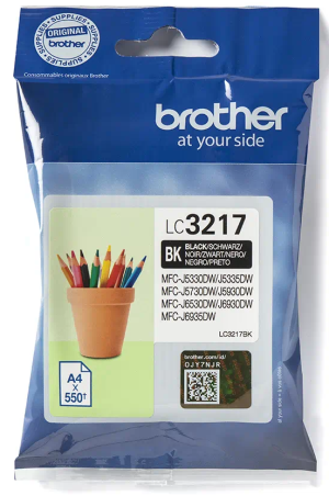 Tusz Brother LC-3217BK - 550 stron (Czarny)