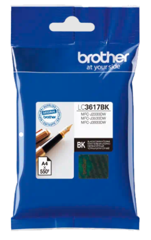 Tusz Brother LC-3617BK - 550 stron (Czarny)