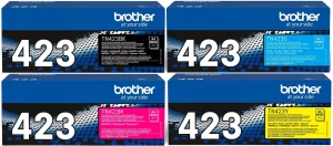 Tonery Brother TN-423 XL - 6500 stron (Komplet)