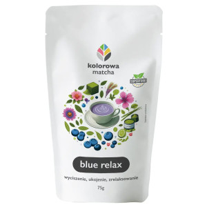 Kolorowa Matcha - Blue Relax 75g suplement diety