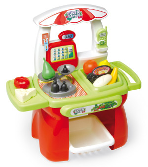 Chicos - Mój pierwszy supermarket Kasa + Waga 15 Akcesoriów  84102