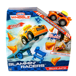 Little Tikes - Slammin' Racers Zestaw kaskaderski + autko Wyścigówka 646973