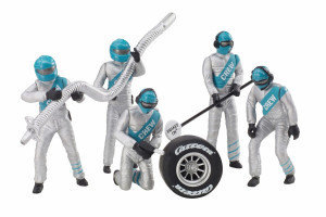 Carrera - Zestaw figur, mechanicy srebrni 21133
