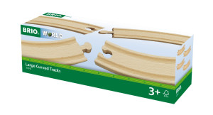 Brio Kolejka - Tory zakręty duże 33342