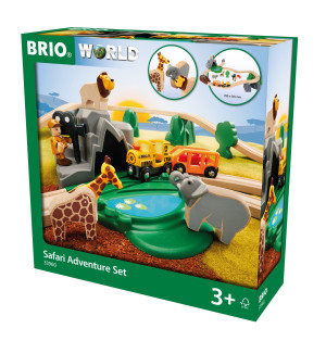 Brio Kolejka - Safari 33960