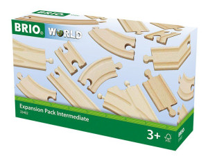 Brio Kolejka - Średni zestaw torów 33402