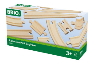 Brio Kolejka - Początkujący zestaw torów 33401