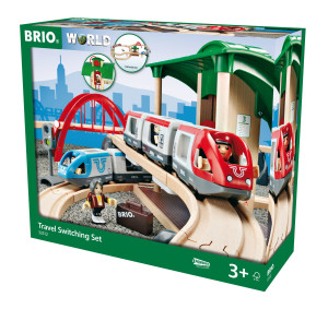 Brio Kolejka - Pociąg osobowy z dworcem 33512