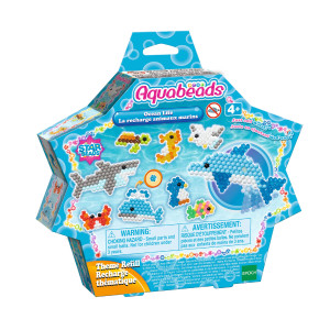 Aquabeads - Koraliki Zestaw uzupełniający Gwiazdki ocean 31769