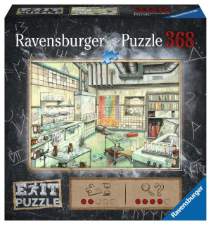 Ravensburger - Puzzle Exit Laboratorium 368 elem. 167838