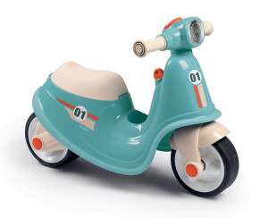 Smoby - Jeździk Skuter Niebieski ciche koła 721006