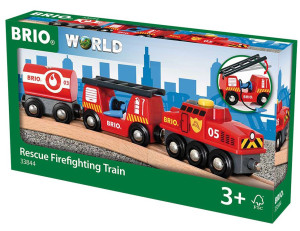 Brio Kolejka - Pociąg straż pożarna 33844