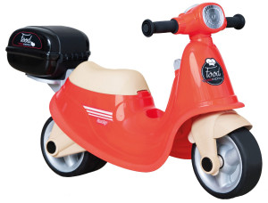 Smoby - Jeździk Skuter Retro z bagażnikiem 721007