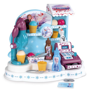 Smoby - Sklepik Lodziarnia Frozen z kasą 350404