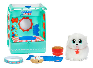 Little Tikes Rescue Tales - Plecak do Pielęgnacji Milusińskich Salon Urody + Maskotka Piesek 657726