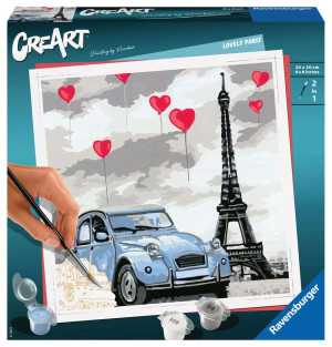 Ravensburger - CreArt Paryż Malowanie po numerach 289967