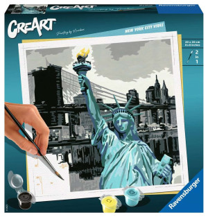 Ravensburger - CreArt Nowy Jork Malowanie po numerach 289981