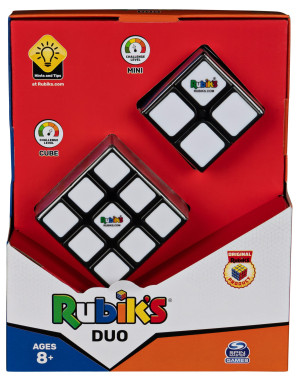 Spin Master Rubik's - Kostka Rubika Zestaw Duo (2x2 + 3x3) 6064009