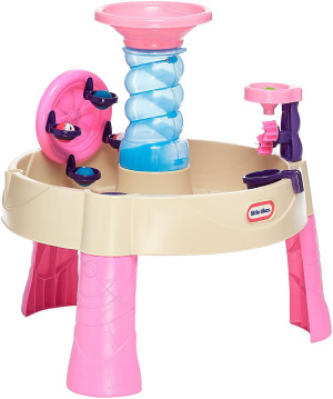 Little Tikes - Wodny stół - Fontanna Spiralna różowa 173769