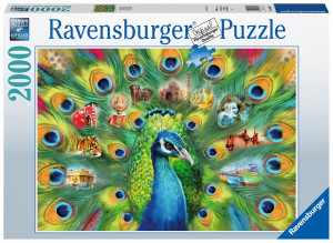Ravensburger - Puzzle Pawia Kraina 2000 elem. 165674