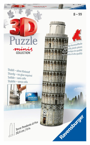 Ravensburger - Puzzle 3D Mini Budynki Krzywa Wieża w Pizie 54 elem. 112470