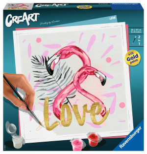 Ravensburger - CreArt Flaming Malowanie po numerach 290291