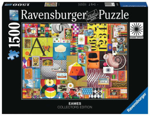 Ravensburger - Puzzle Eames Domek z kart 1500 elem. 169511