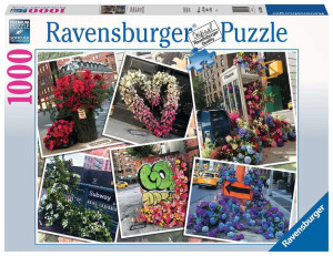 Ravensburger - Puzzle Błysk kwiatów w Nowym Jorku 1000 elem. 168194