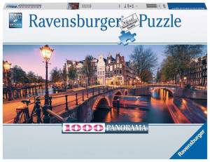 Ravensburger - Puzzle Panorama Amsterdamu 1000 elem. 167524