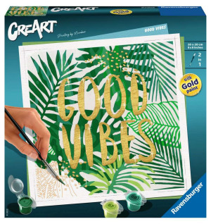 Ravensburger - CreArt Good Vibes Malowanie po numerach 289998