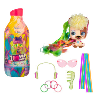 I Love VIP Pets - Pieski niespodzianki z długimi włosami Figurka Colour Boost do stylizacji 712003